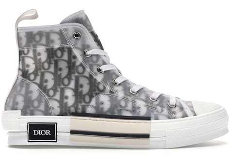 dior high top logo oblique